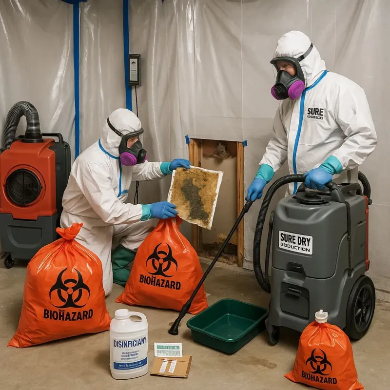 Contaminated Water Handling Protocols process in Ashby, MA