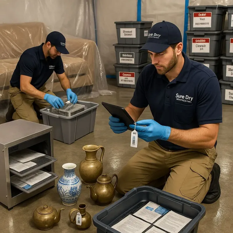Content Protection and Restoration process in Ashby, MA