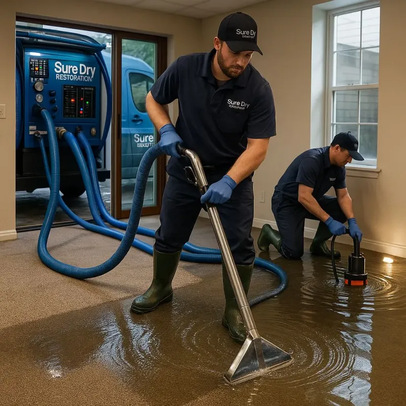 Water Extraction and Removal process in Ashby, MA